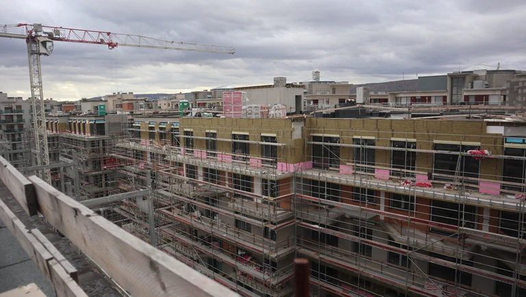 Waterside Residence. Új építésű lakópark Budapesten, a Duna-parton.