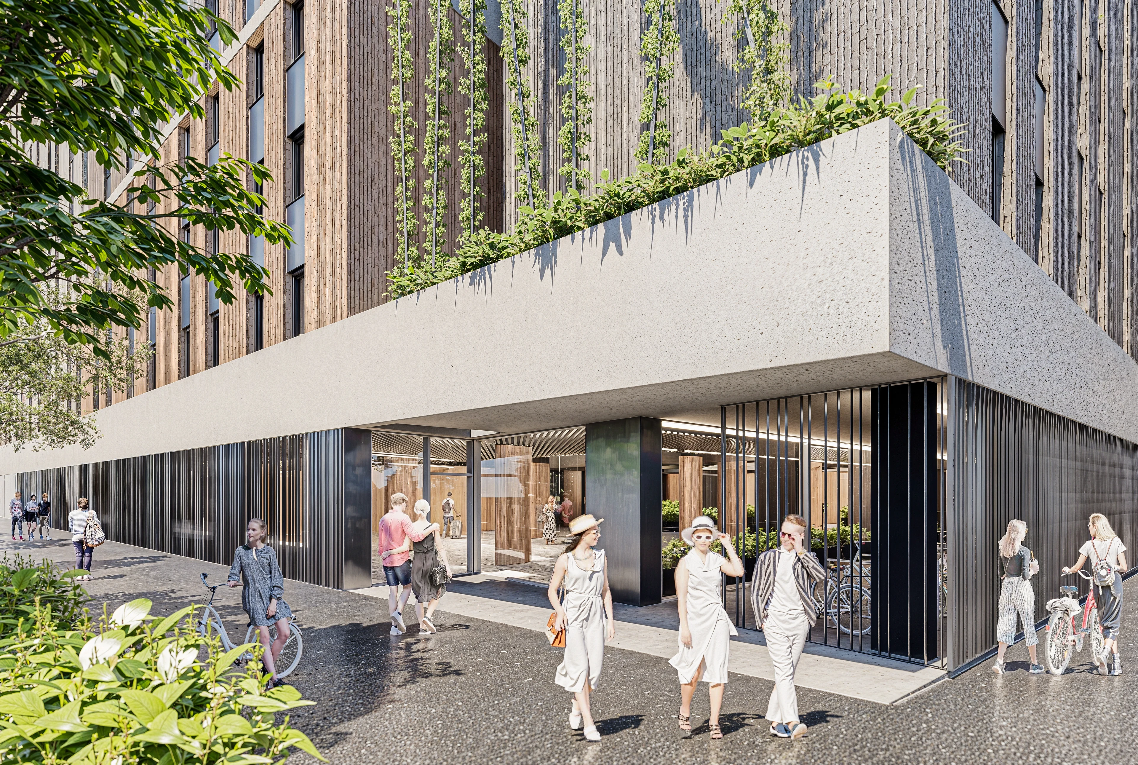 Smartville Residence új építésű lakások, okosotthonok a IX. kerületben Budapest szívében saját kerttel és körülötte parkokkal