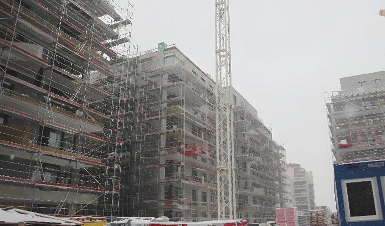 Waterside Residence építkezés haladása 2026. január