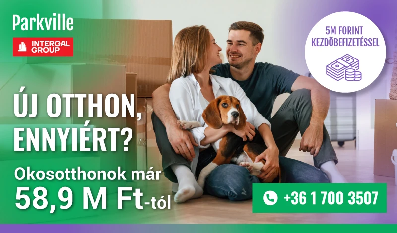 Új otthon, ennyiért? Okosotthonok már 58,9 millió forinttól!